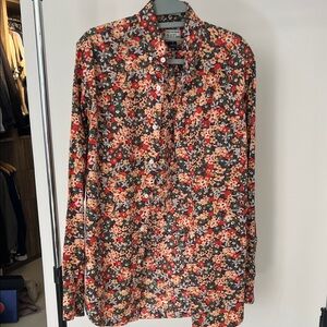 J. Crew Multicolor Floral Men's Shirt
